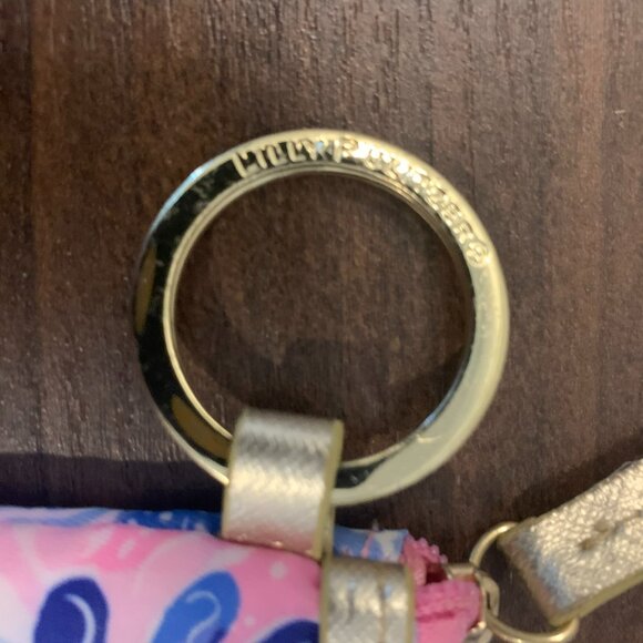 Lily Pulitzer ID Zipper Pouch and Key Chain - Picture 5 of 6